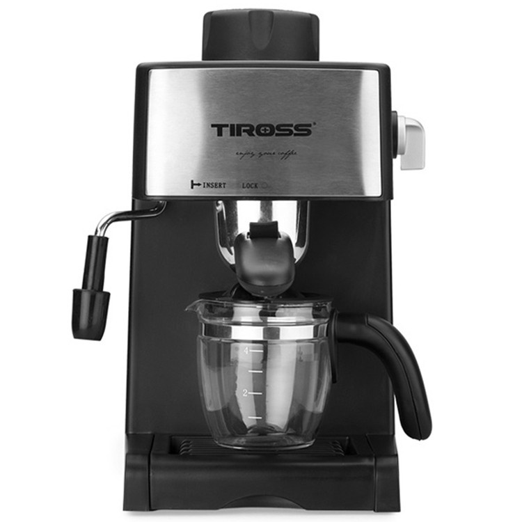 Máy Pha Cafe Espresso Tiross TS621, Sản Phẩm Chính Hãng, Bảo Hành 12 Tháng