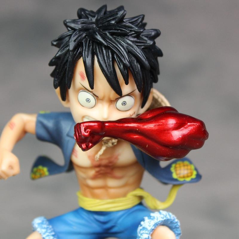 13Cm One Piece Anime Figure Luffy Pvc Action Figure Gk Luffy Figurine Collectible Model Toys for Boys Gifts