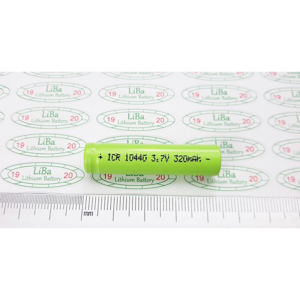 Pin AAA, Lithium ion 10440 3.7V 350mAh, thay thế pin tiểu AAA _ LiBa