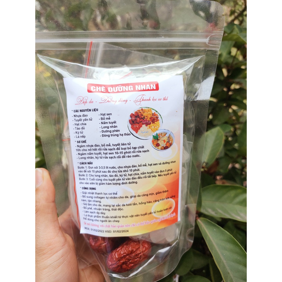 SET CHÈ TUYẾT YẾN DƯỠNG NHAN SET NẤU 12-15 CHÉN -300 GAM