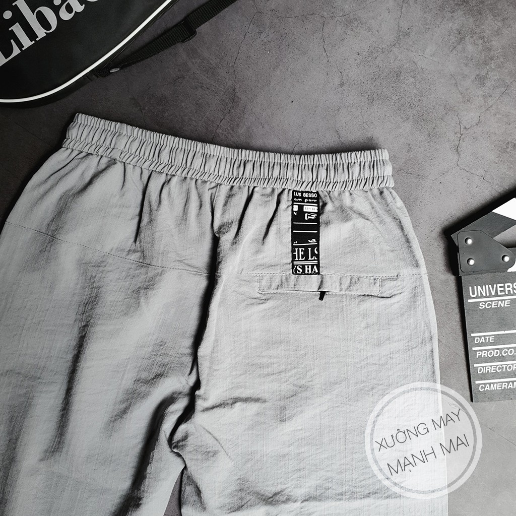 Quần ngố nam logo thêu thời trang phong cách trẻ trung năng động T13 | BigBuy360 - bigbuy360.vn