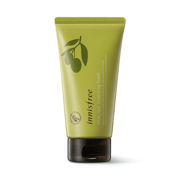 Sữa Rửa Mặt Từ Olive Innisfree Olive Real Cleansing Foam (Auth_Có Bill)