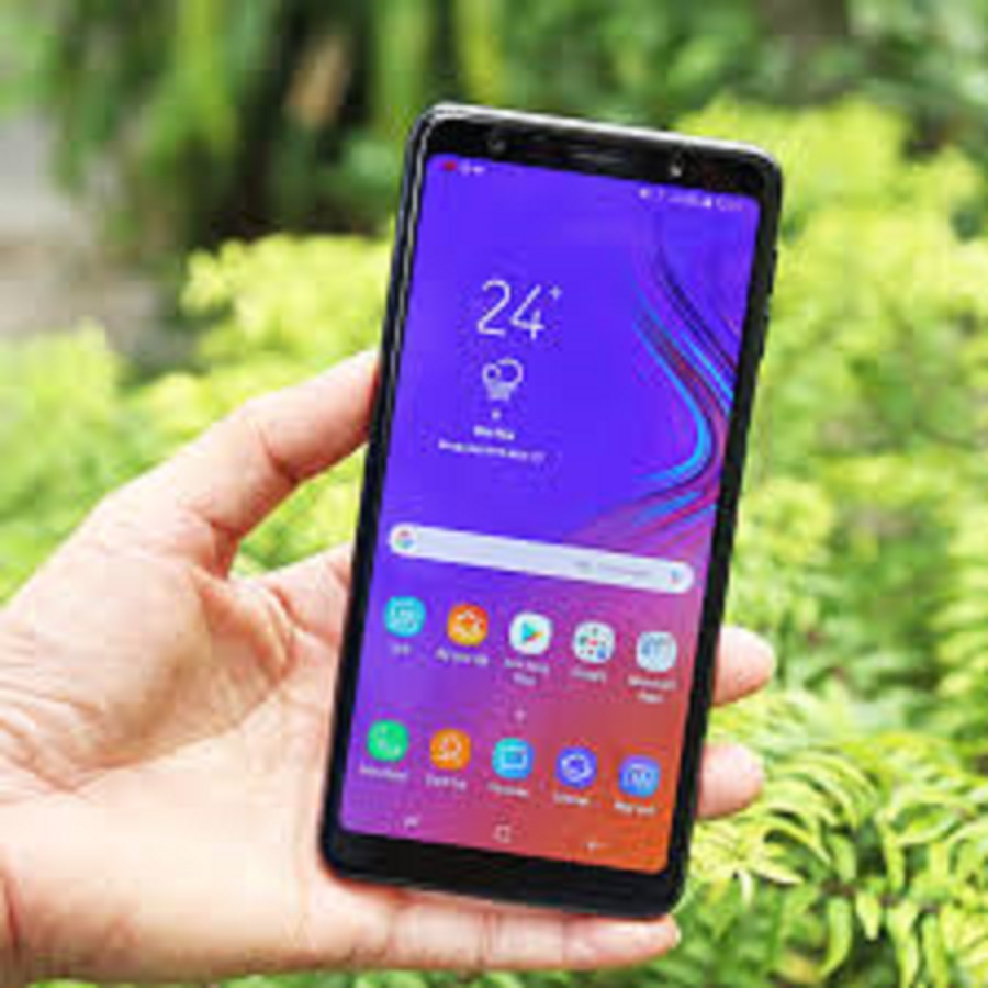 Điện thoại Samsung Galaxy A7 2018 A750 bản 2sim  máy Chính Hãng, màn 6inch, camera nét GGS 04