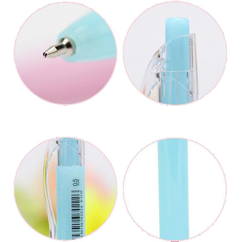 Set 4 Bút Bi Ngòi 0.5mm Họa Tiết Dễ Thương