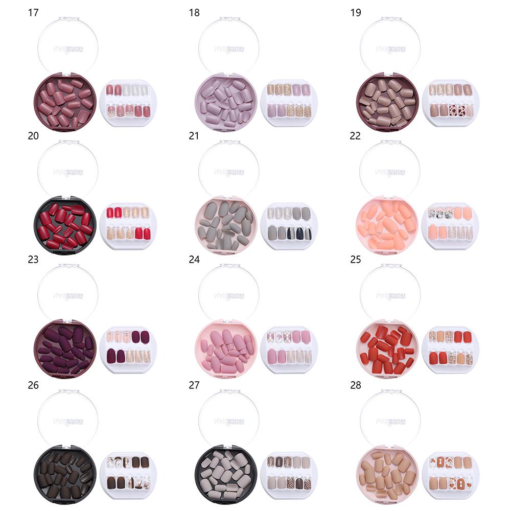 Set 30 Móng Tay Giả Có Thể Tháo Rời Được MIHAN1 Ốp