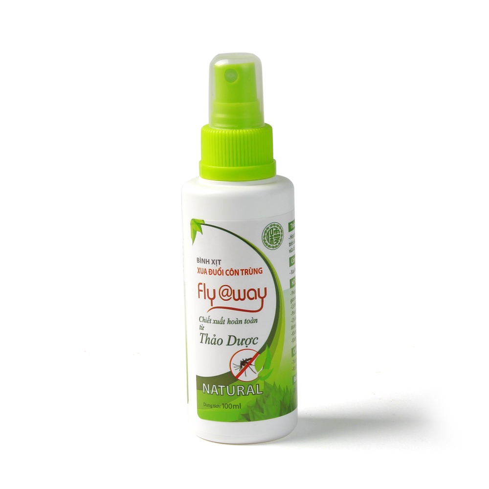 Bình Xịt Thảo Dược Xua Đuổi Côn Trùng Fly Away [100ml]