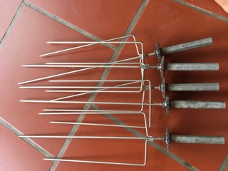 Xiên nướng gà vịt