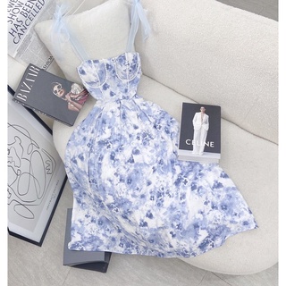 Đầm maxi hoa bèo🌷Đầm hoa