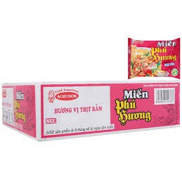 Miến Phú Hương Vị Thịt Bằm Thùng 24 gói x 58g