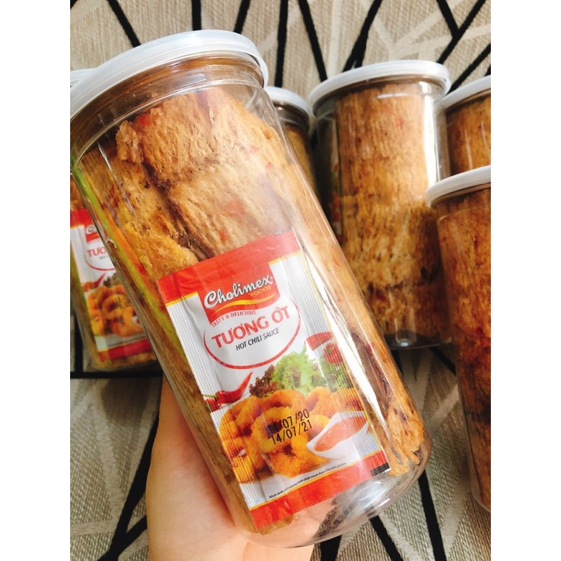 Mực cán tẩm vị