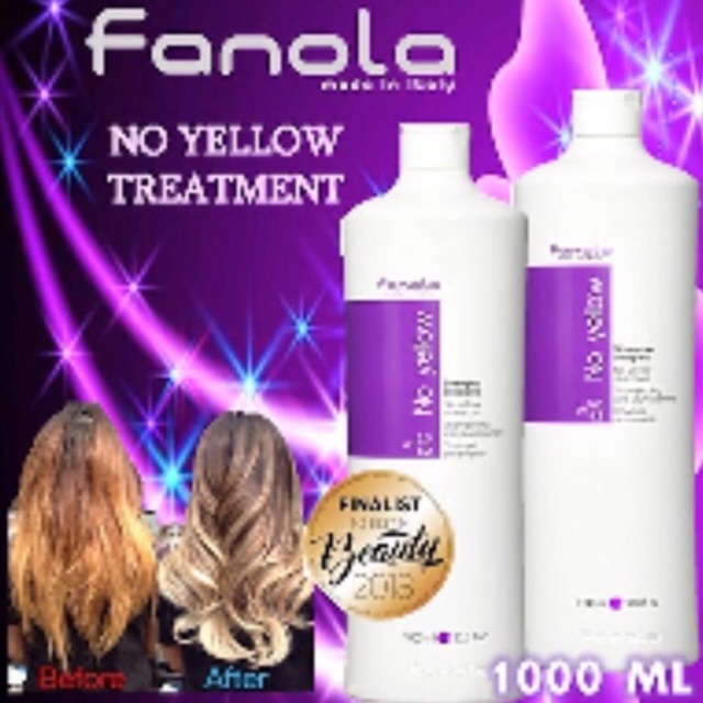 Dầu gội khử ánh vàng FANOLA No Yellow Shampoo 1000ml