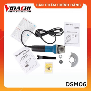 Máy mài góc dongcheng - máy mài góc dongcheng dsm06-100 sử dụng công suất 800w cho tốc độ không tải lên tới 9.000 vòng/p