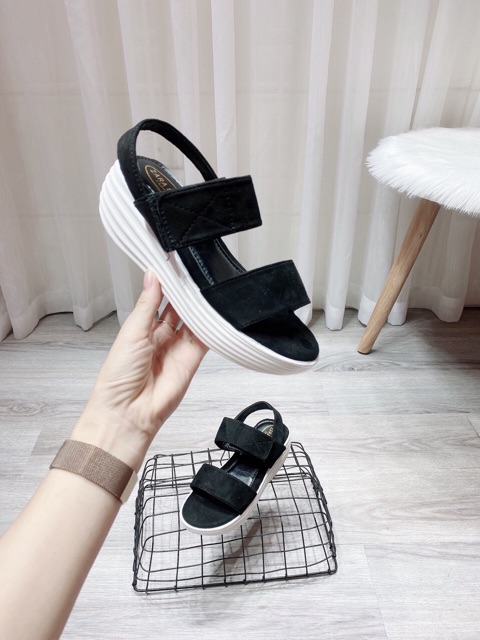 FREE SHIP Sandal bánh mỳ độn đế 4cm hàng siêu nhẹ