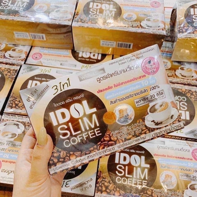 CÀ PHÊ GIẢM CÂN IDOL SLIM COFFEE 3IN1 THÁI