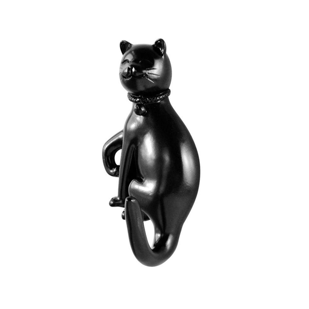 CONOPERY Móc Treo Quần Áo Bằng Nhựa Hình Mèo Đáng Yêu