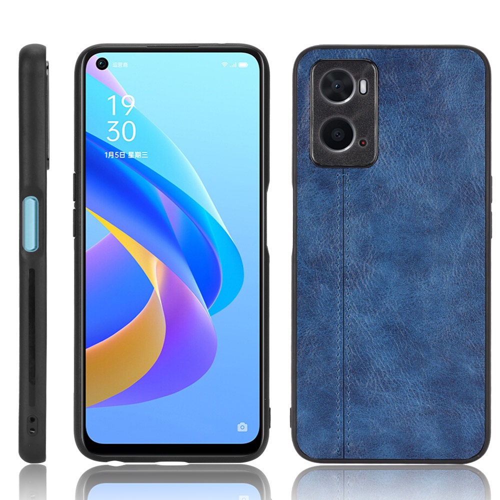 Ốp Điện Thoại Da Đơn Giản Cho OPPO A16 A15s A15 A12 A9 A5 A96 A76 A36 A92 A72 A52 A74 A54 A55 A95 A31 A12e A5s A7 A3s