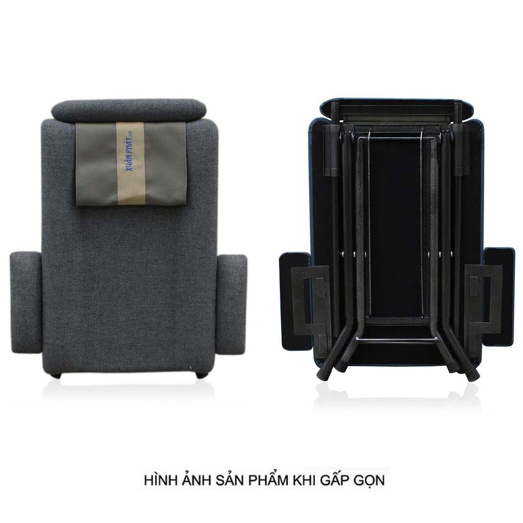 Ghế ngủ văn phòng Mã GN.01 (mầu lông chuột) | BigBuy360 - bigbuy360.vn