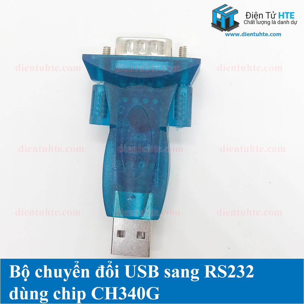 Bộ chuyển đổi USB to COM - RS232 CH340G [HTE Quy Nhơn CN2]