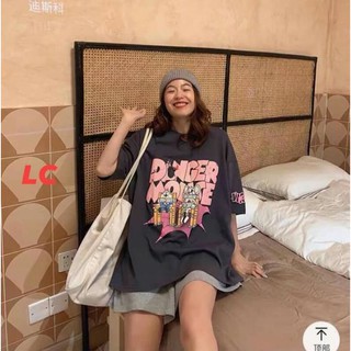 Áo phông tay lỡ unisex (khách chọn mẫu trên live hoặc ib Facebook)