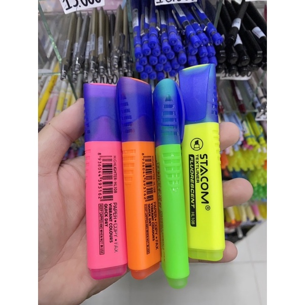 Bút dạ quang(nhớ dòng) Stacom HL108(tùy chọn màu sắc, số lượng)-highlighter