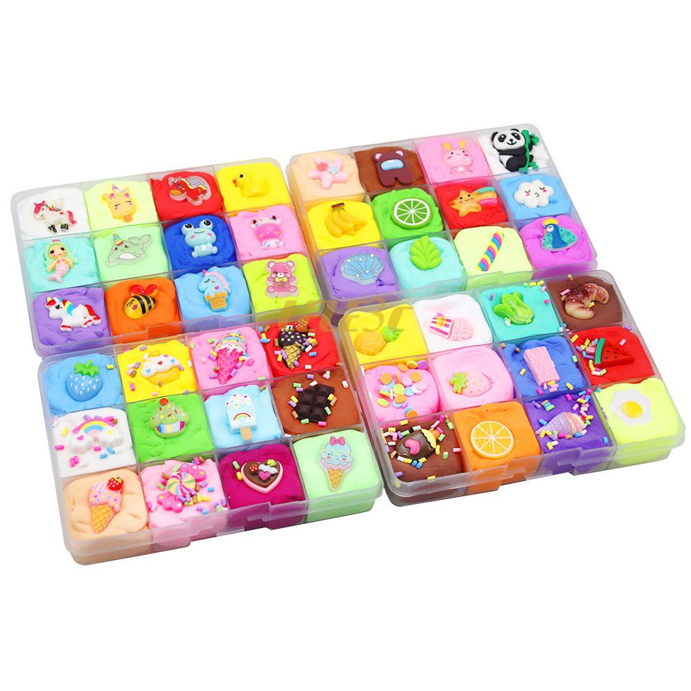 Slime Dẻo Ma Thuật Trộn Hạt Nhiều Màu Sắc Vui Nhộn Cho Bé