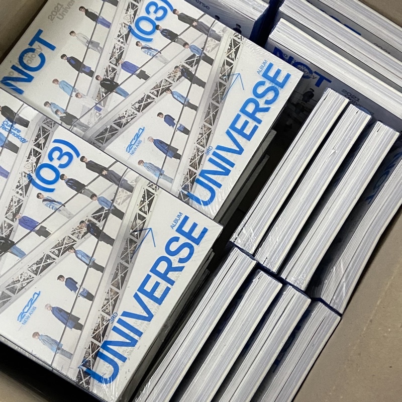 Album UNIVERSE - NCT2021 NGUYÊN SEAL (Không có poster )