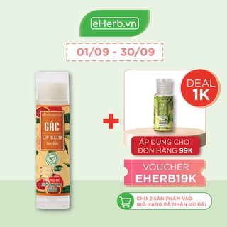 Son Dưỡng Môi Gấc Dưỡng Ẩm, Giảm Thâm Môi MILAGANICS 4.5g (Cây)