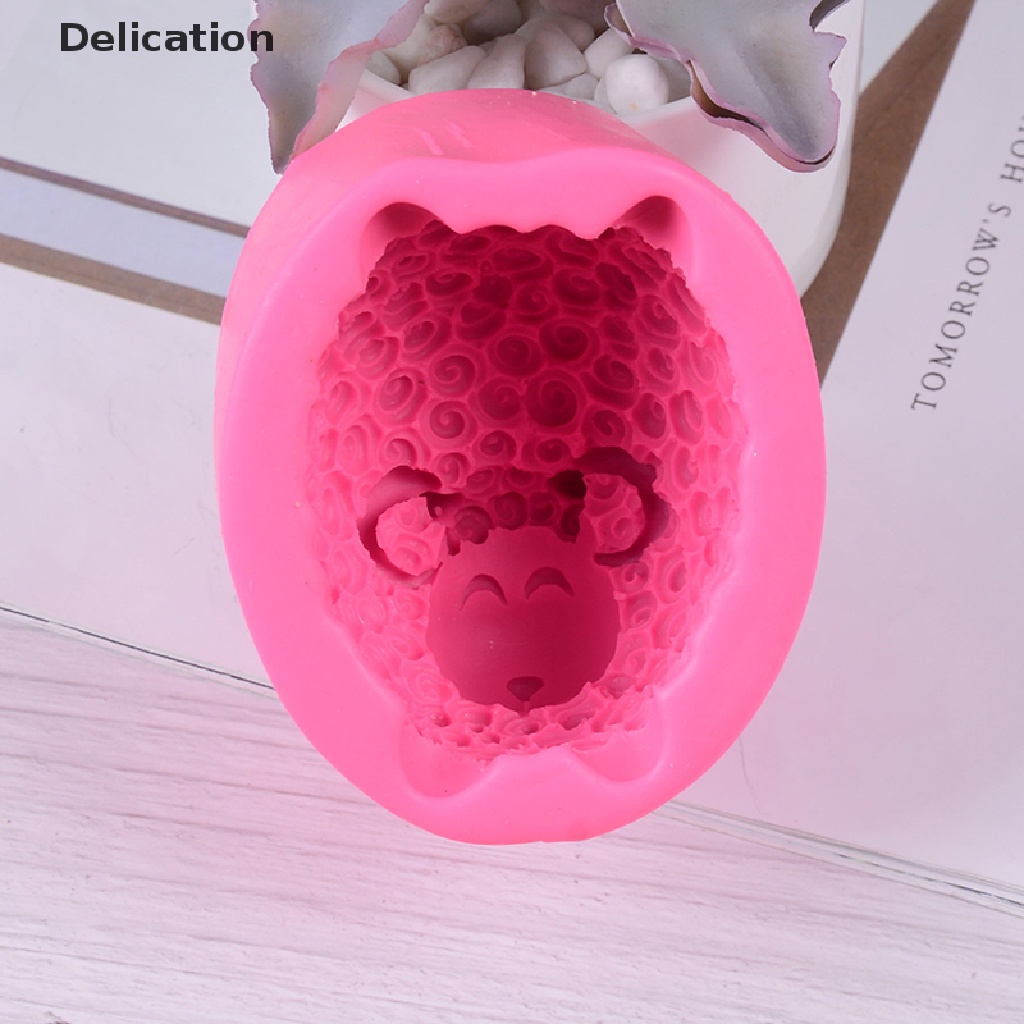 Khuôn Silicon Làm Bánh Hình Cừu 3D Dễ Thương