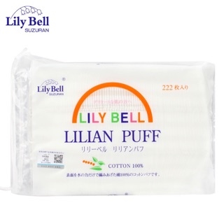 Bông tẩy trang Lily Bell 222 miếng