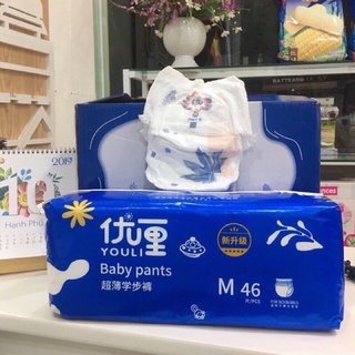 Bỉm dán quần YOULI BABY PANTS Size S54 M46