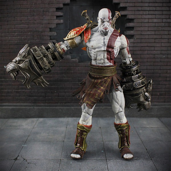 GIÁ HỦY DIỆT Mô Hình Kratos Thần Chiến Tranh God Of War 3 Neca Full Box