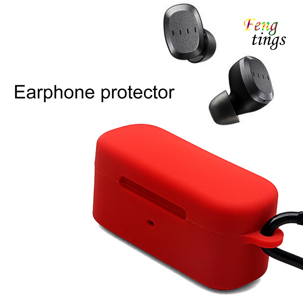Vỏ bảo vệ hộp sạc tai nghe Bluetooth FIIL T1 Lite bằng silicon mềm chống rơi nhỏ gọn