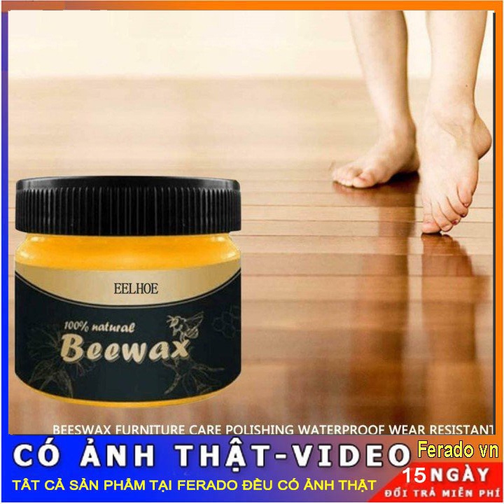 Sáp Đánh Bóng Đồ Gỗ Beewax Đa Năng, Sáp Ong Đánh Bóng Làm Mới Nội Thất, Sáp Tự Nhiên Làm Bóng Bàn Ghế Gỗ, Tủ Gỗ, Sàn Gỗ