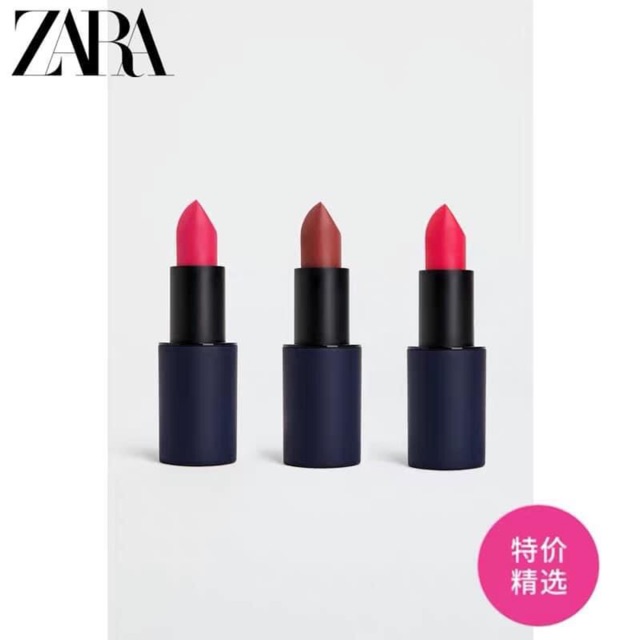 Sẵn son Za.ra Sét 3 thỏi auth sale.Pass new 250k/set3sp