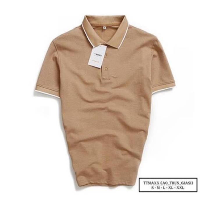 Áo Thun Nam Có Cổ Vải Cá Sấu Côtton Cao Cấp.Chất Lượng A799 , mẫu mới 2020  1KT | BigBuy360 - bigbuy360.vn