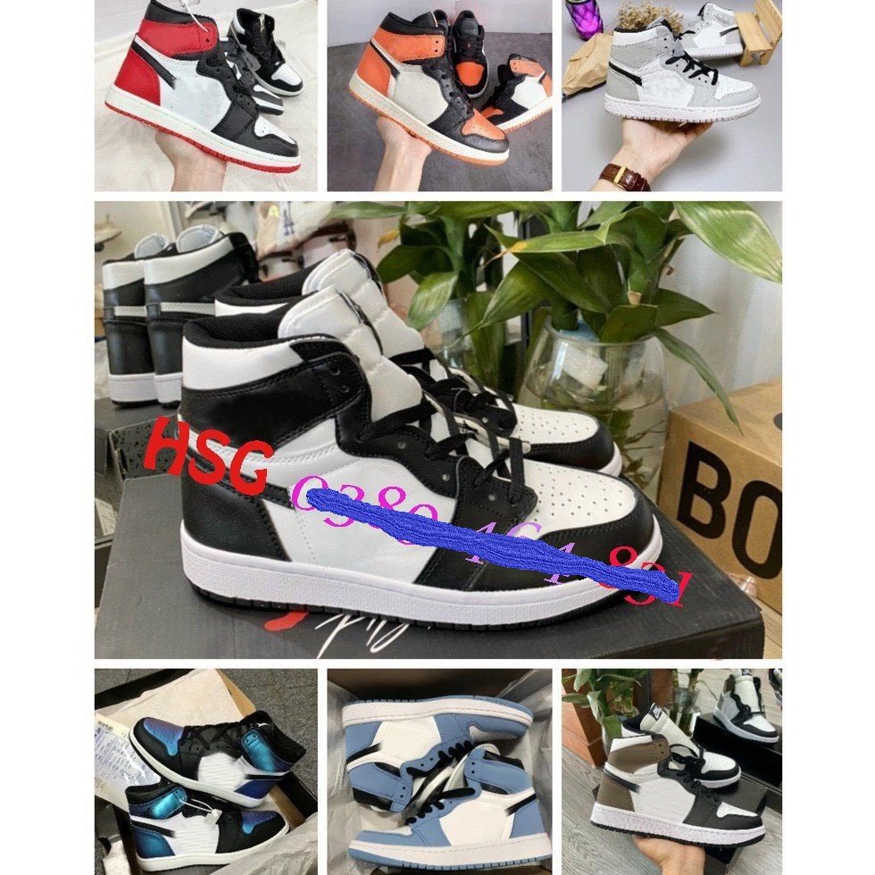 Giày J PANDA - giày J1 đen trắng cổ cao nam nữ Hot Trend 2022