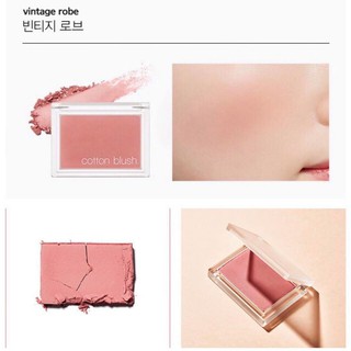Phấn má Missha Cotton Blusher  4g
