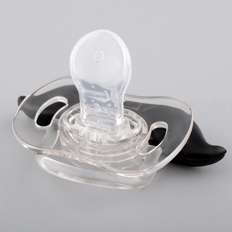 Núm ti ngậm nướu hình bộ râu ngộ nghĩnh cho bé