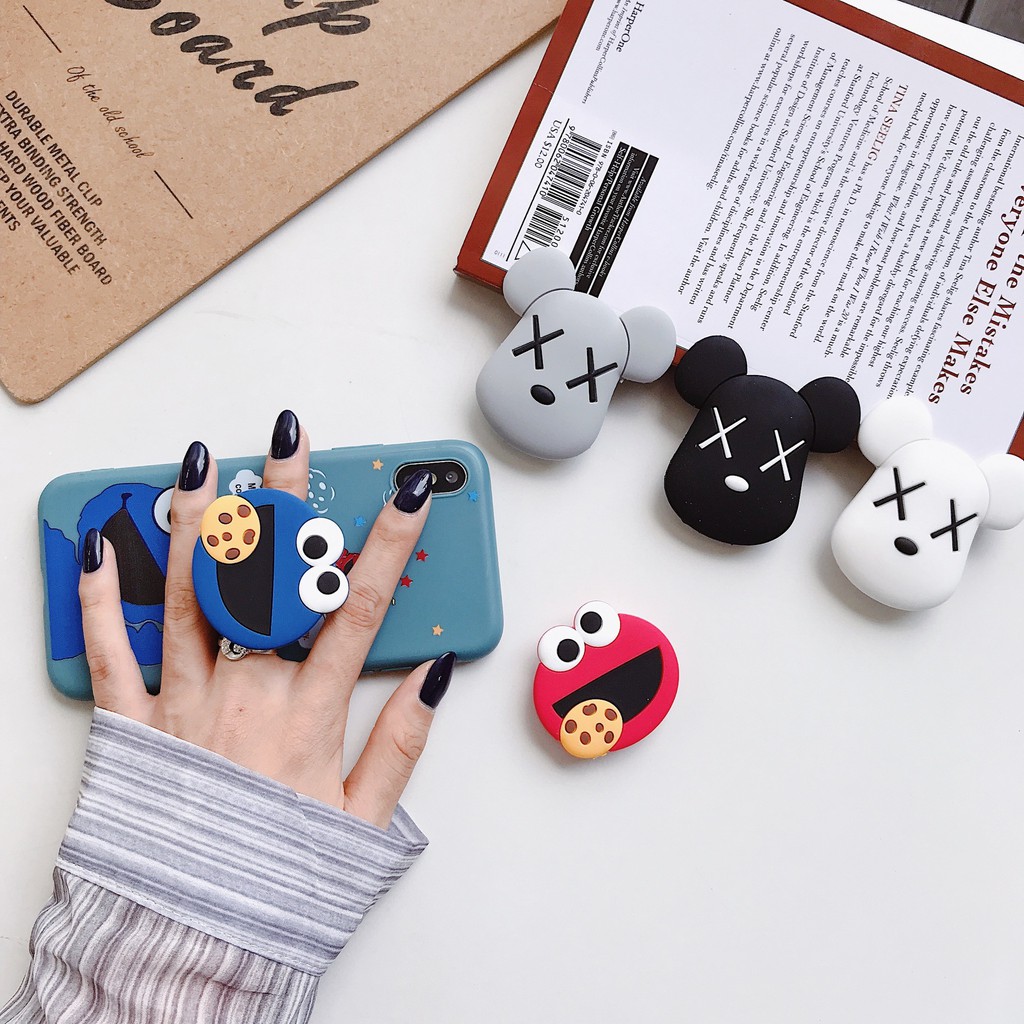 Giá đỡ điện thoại silicon mẫu mới ( có chân ở giữa) | BigBuy360 - bigbuy360.vn