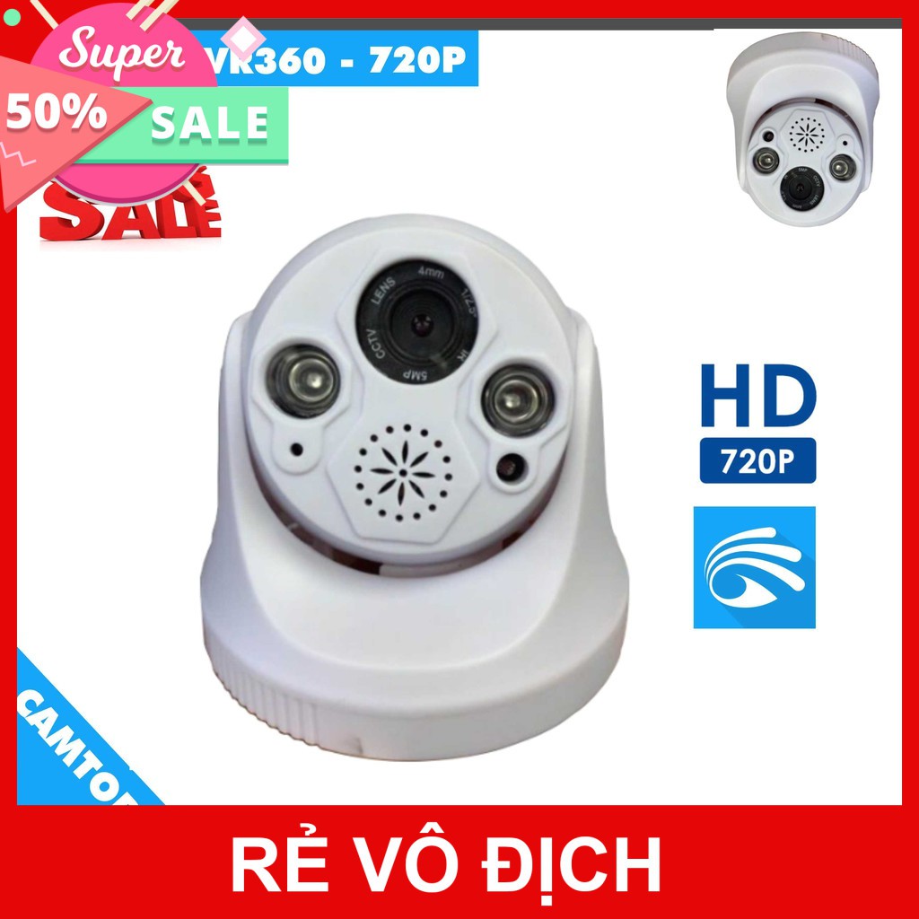 Camera IP Yoosee Ốp trần HD720P - Siêu Nét