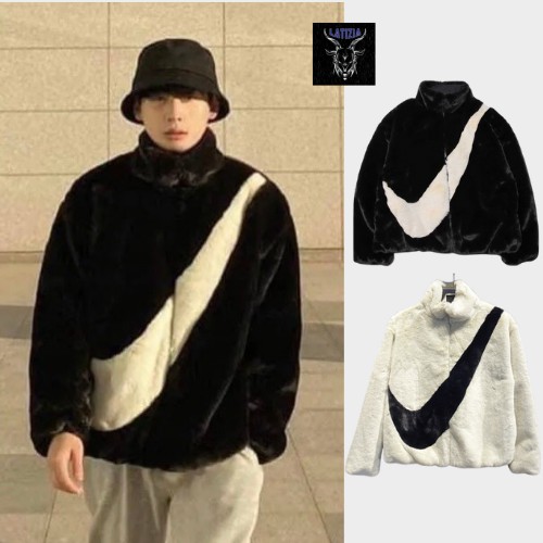 Áo khoác lông nike Nam Nữ ,Áo lông nike Hàng Quảng Châu,không xù lông,lông cừu dày dặn -KÈM ẢNH THẬT
