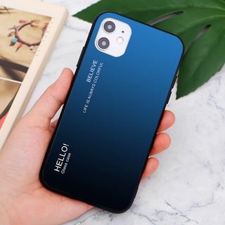 Ốp lưng iPhone 11 - Gradient edition, chất liệu kính cường lực