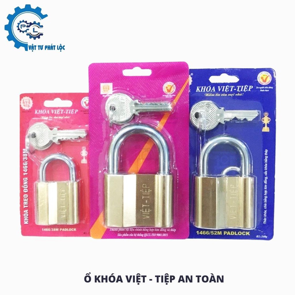 Ổ khóa Việt Tiệp 4P, 5P, 6P, chống cắt