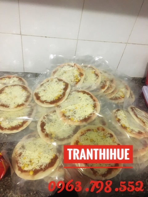 Combo 4 bánh pizza hút chân không sz 16cm