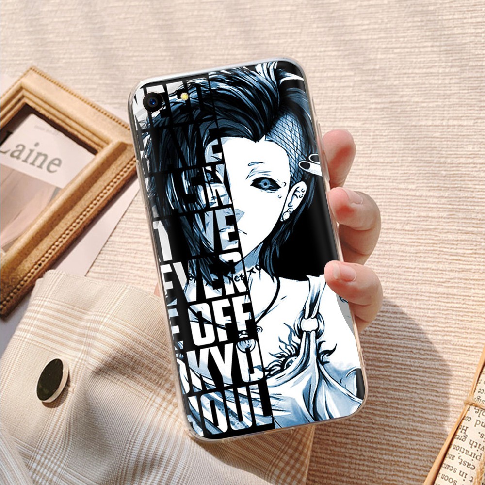 Ốp Điện Thoại Mềm Trong Suốt Hình Tokyo Ghoul Gt289 Cho Motorola Moto G4 G5 G5S G6 Play Plus