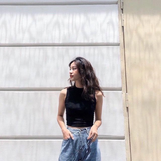 [Mã FAMAYWA giảm 10K đơn 50K] Áo Croptop Nữ Thun Gân Cổ Lọ 3 Lỗ Tập Gym ,Yoga ,Erobic Hàng Mới 2020 | BigBuy360 - bigbuy360.vn