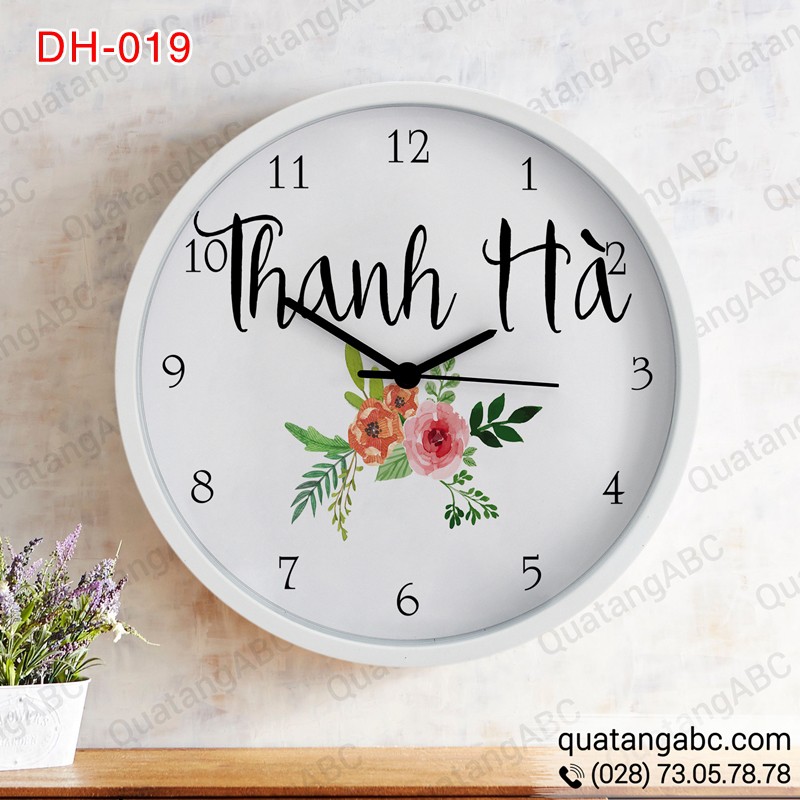 IN HÌNH LÊN ĐỒNG HỒ 25CM - DH-019