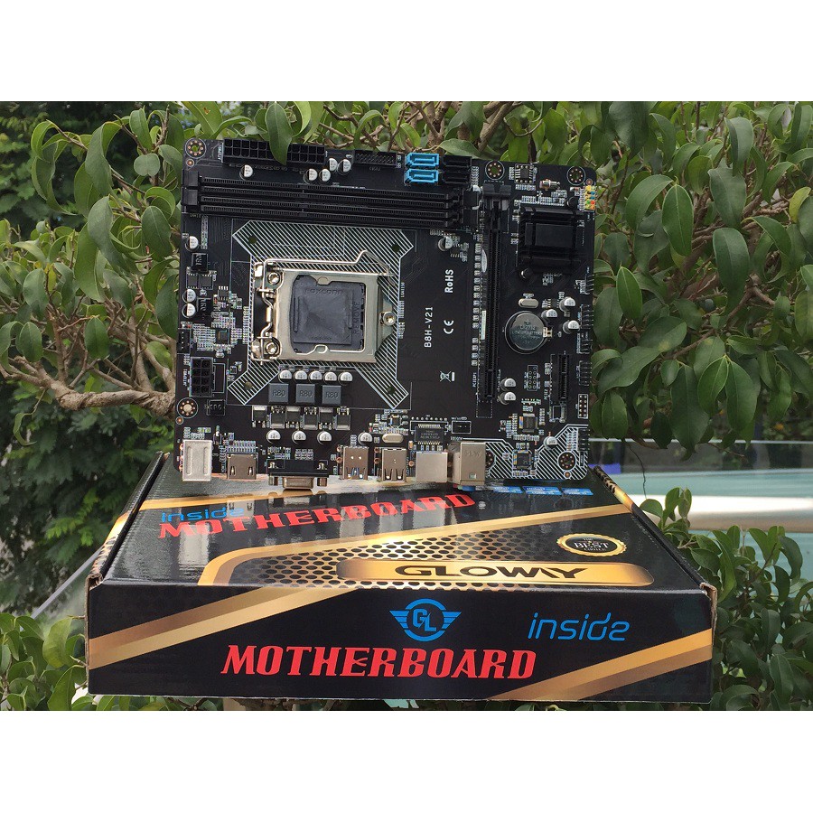 [Mã ELMS05 giảm 5% đơn 300k]Bo Mạch Chủ Mainboard GLOWAY INTEL BH81-V21 Socket 1150