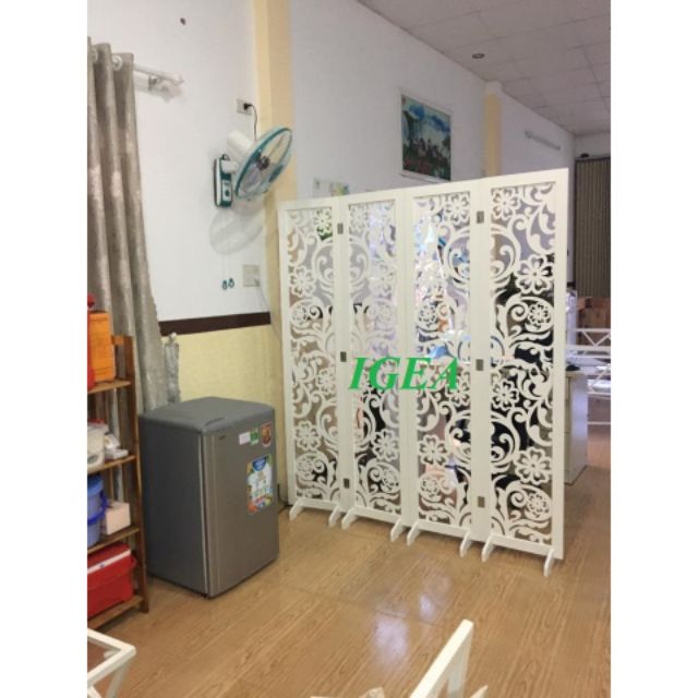 Bình Phong Cúc Rộng 40( giá bán trên 1 cánh kèm chân) chắn phòng hiện đại 2020- IG473 | BigBuy360 - bigbuy360.vn