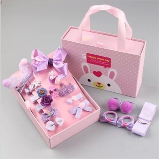Set kẹp cột tóc cho bé gái